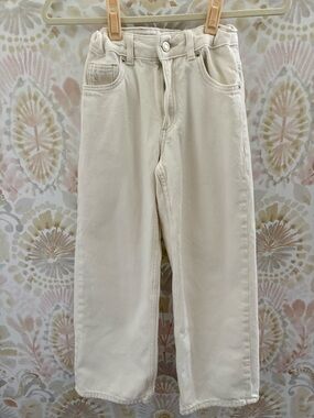 Zara Cream Kids Jeans